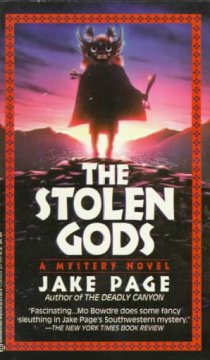 The Stolen gods : a mystery novel  Cover Image