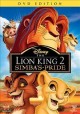 Go to record The Lion King 2 Simba's pride